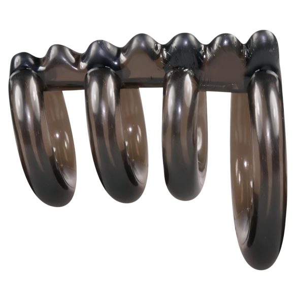 Bad Kitty - anello fallico quadruplo con punte stimolanti