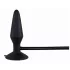 You2Toys True Black - plug anale gonfiabile - silicone nero