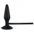 You2Toys True Black - plug anale gonfiabile - silicone nero