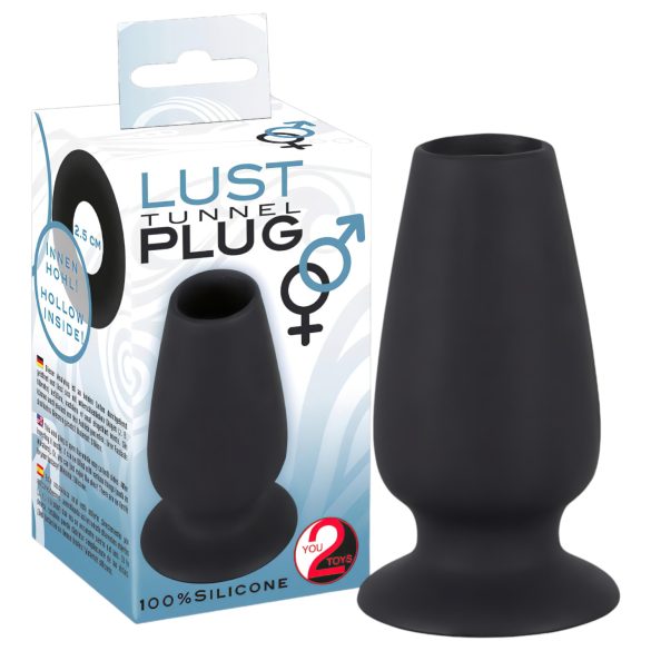 You2Toys - plug anale vuoto - nero