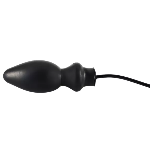 Late X plug anale grande gonfiabile (nero)