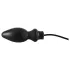 Late X plug anale grande gonfiabile (nero)