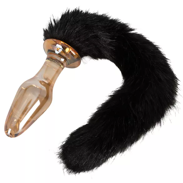 You2Toys - plug anale in vetro con coda da gatta