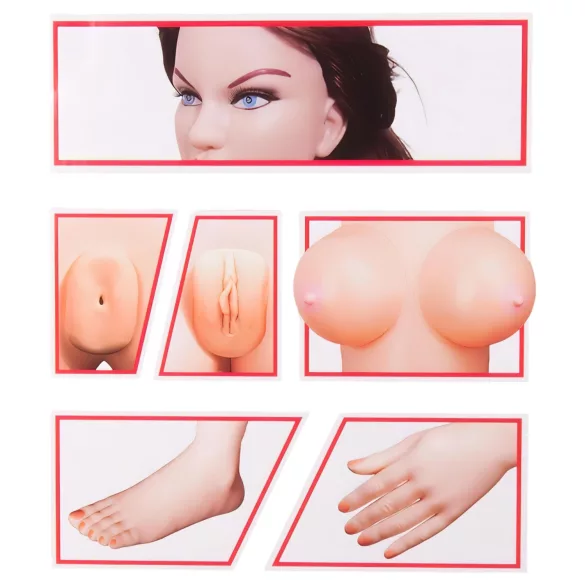 NMC - Suzie Carina - bambola gonfiabile