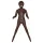 You2Toys - Bambola gonfiabile realistica nera - pelle sintetica