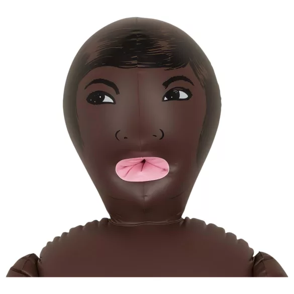 You2Toys - Bambola gonfiabile realistica nera - pelle sintetica