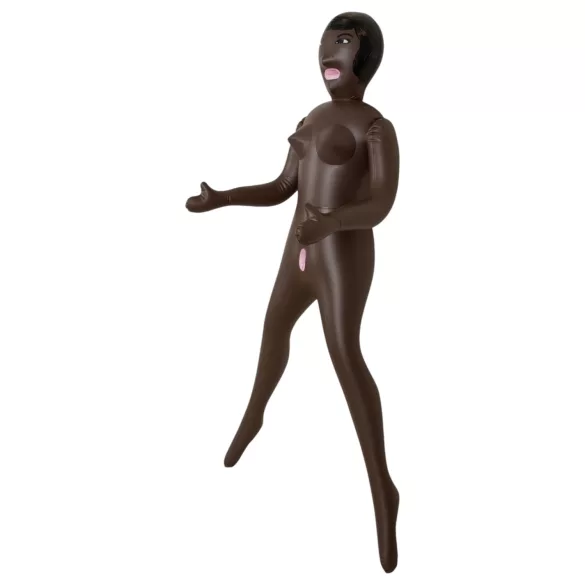 You2Toys - Bambola gonfiabile realistica nera - pelle sintetica
