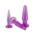 You2Toys - plug anale set 3 pezzi - silicone viola