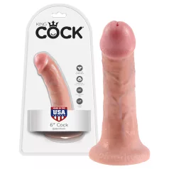 King Cock - dildo realistico 15 cm - colore naturale