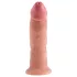 King Cock 9 - dildo realistico con ventosa - 23cm - color carne