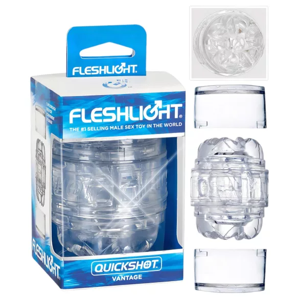 Fleshlight Quickshot Vantage - masturbatore da viaggio compatto