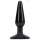 Plug anale Doc Johnson - classico, medio (nero)