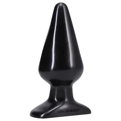 Doc Johnson - plug anale - grande, classico, nero - 14,5 cm