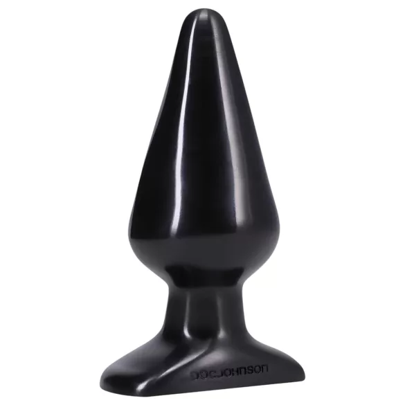 Doc Johnson - plug anale - grande, classico, nero - 14,5 cm