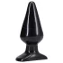 Doc Johnson - plug anale - grande, classico, nero - 14,5 cm