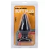 Doc Johnson - plug anale - grande, classico, nero - 14,5 cm