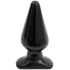 Doc Johnson - plug anale - grande, classico, nero - 14,5 cm