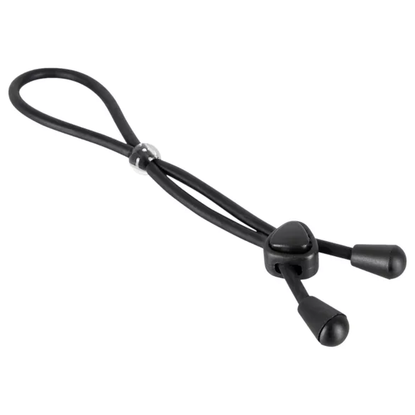 Bad Kitty - anello per pene e testicoli - silicone nero