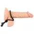 Bad Kitty - anello per pene e testicoli - silicone nero