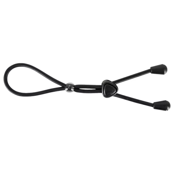 Bad Kitty - anello per pene e testicoli - silicone nero