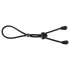Bad Kitty - anello per pene e testicoli - silicone nero