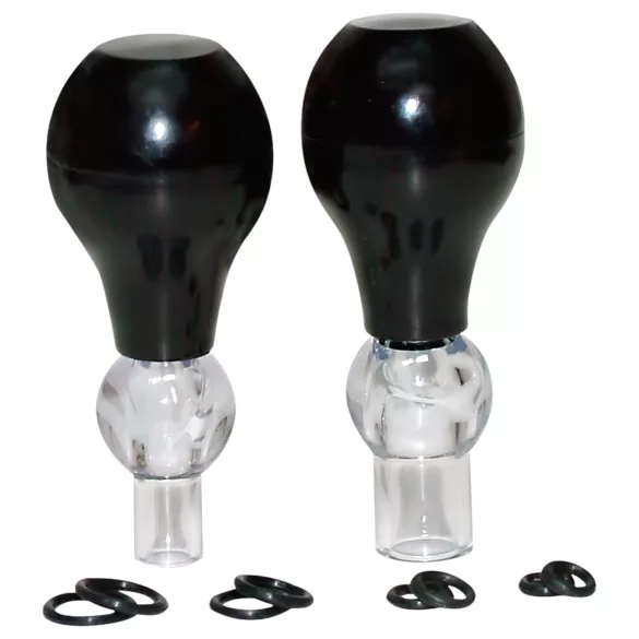Set di pompe per capezzoli (2 pezzi)
