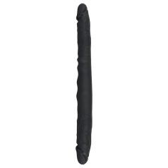 Bad Kitty - doppio dildo - flessibile - silicone nero
