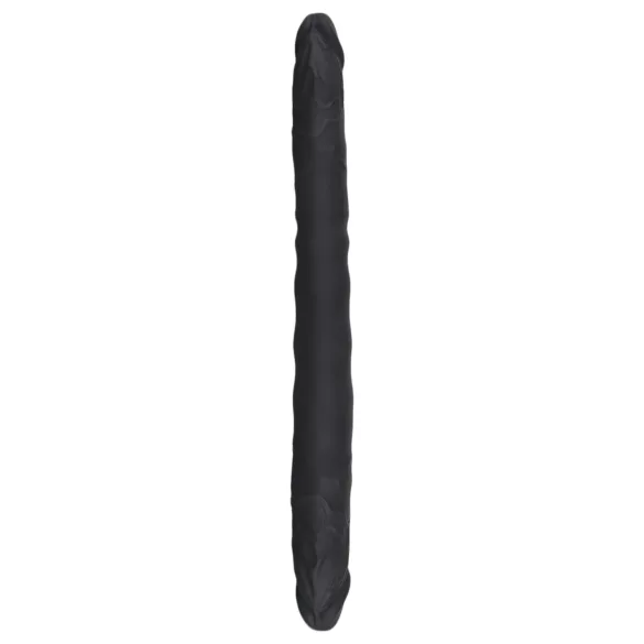 Bad Kitty - doppio dildo - flessibile - silicone nero
