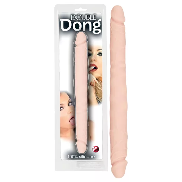 You2Toys - Double Dong - dildo 100% in silicone (color carne)