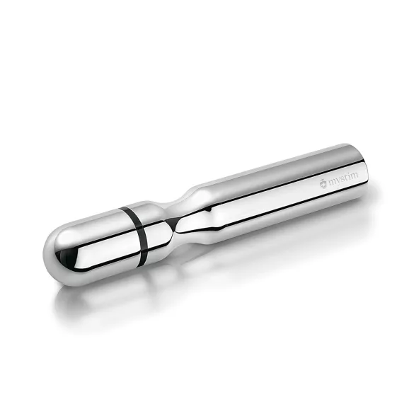 mystim - plug anale elettrostimolazione - doppio polo - metallo