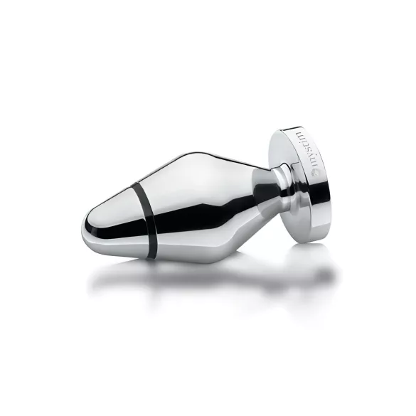 mystim Little John - plug anale elettrostimolatore piccolo - argento