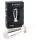 mystim Tristan - dildo elettrostimolatore anale - bianco
