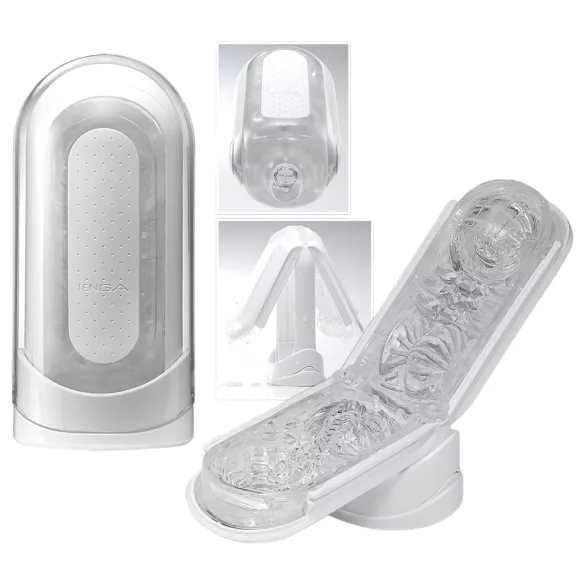 TENGA Flip Zero - masturbatore uomo - bianco