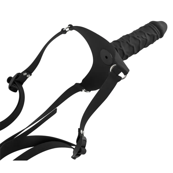 You2Toys - Strap-on in silicone - dildo indossabile (nero)