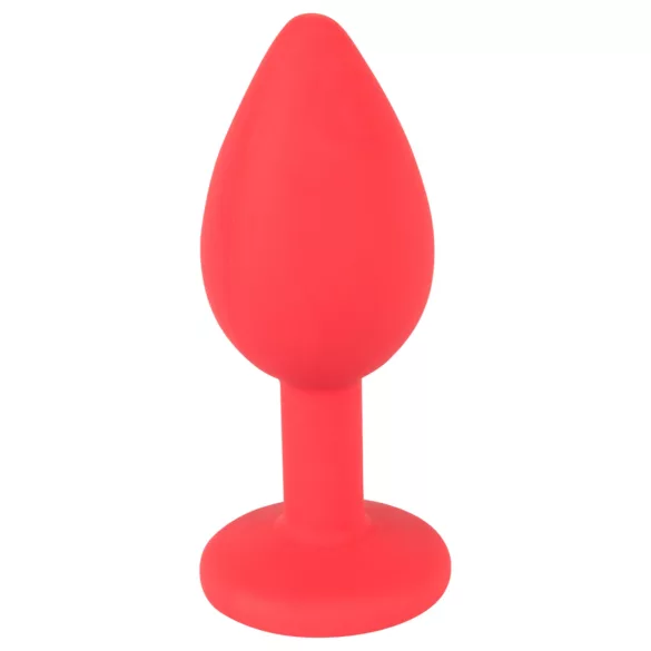 Colorful JOY - plug anale piccolo - silicone rosso