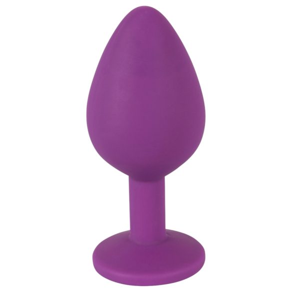 Colorful JOY - plug anale medio - silicone viola