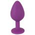 Colorful JOY - plug anale medio - silicone viola