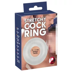 You2Toys - anello fallico in silicone - trasparente