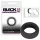 Black Velvets - anello fallico spesso - silicone nero 2,6 cm