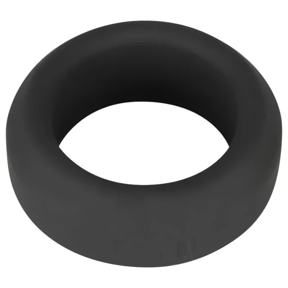 Black Velvets - anello fallico spesso - silicone nero 2,6 cm