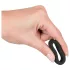 Black Velvets - anello fallico spesso - silicone nero 2,6 cm