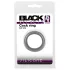 Black Velvets - anello fallico spesso 3,2 cm - nero