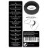 Black Velvet - anello fallo robusto (3,2cm) - nero