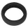 Black Velvets - anello fallico spesso - silicone nero 3,8 cm