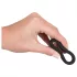 Black Velvets - anello fallico spesso - silicone nero 3,8 cm