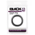 Black Velvets - anello fallico spesso - silicone nero 3,8 cm