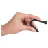 Piss Play - dilatatore uretrale cavo in silicone - nero