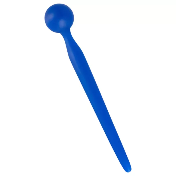 Dilator Sperm Stopper - dilatatore uretrale con sfera - silicone blu