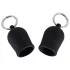 Black Velvets - succhiatore capezzoli con anello metallico - nero