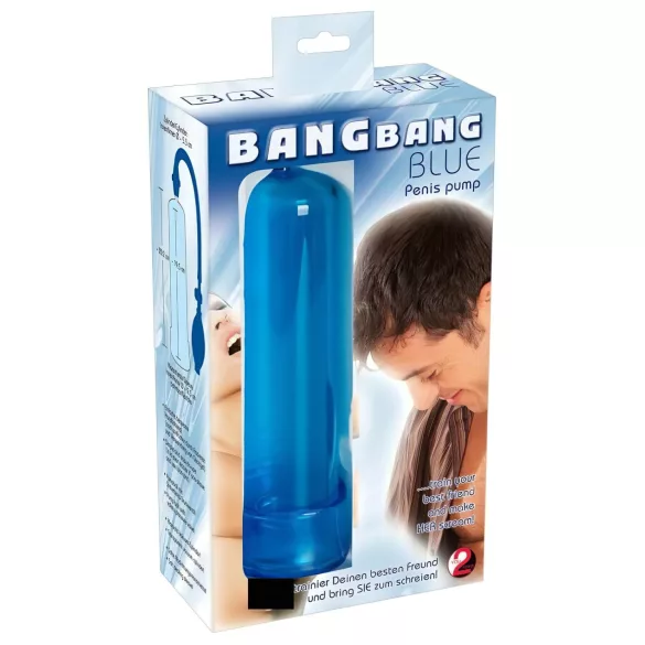 Bang Bang - pompa per pene - manuale - blu